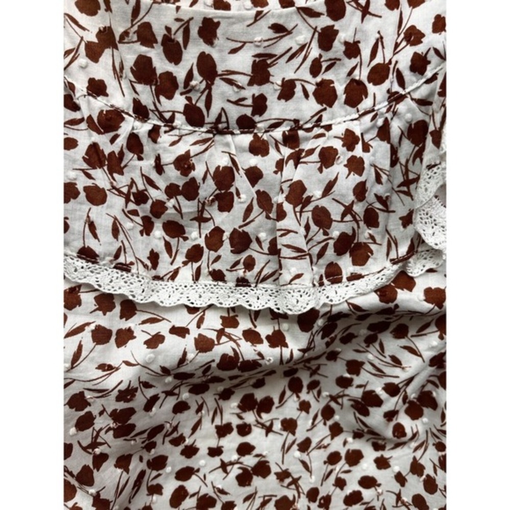 Rixo x Target Floral Dress Womens Plus 4X Print Pattern Ruffle Tiered Midi NEW - Picture 6 of 12